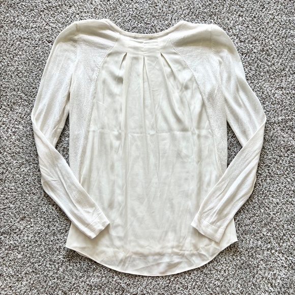 Ann Taylor Mixed Media Sweater - Picture 3 of 4